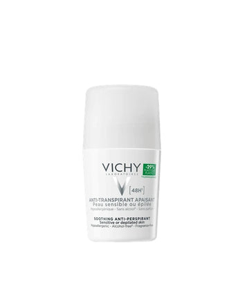 Vichy Soothing 48H Αποσμητικό Roll-On εμπρόσθια όψη